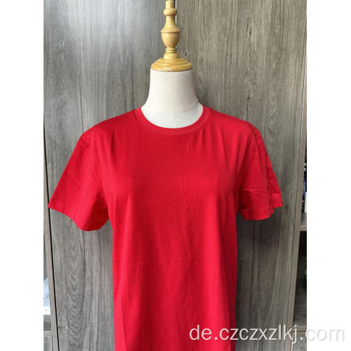 Mehrfarbiger Sommer-Baumwoll-T-Shirt